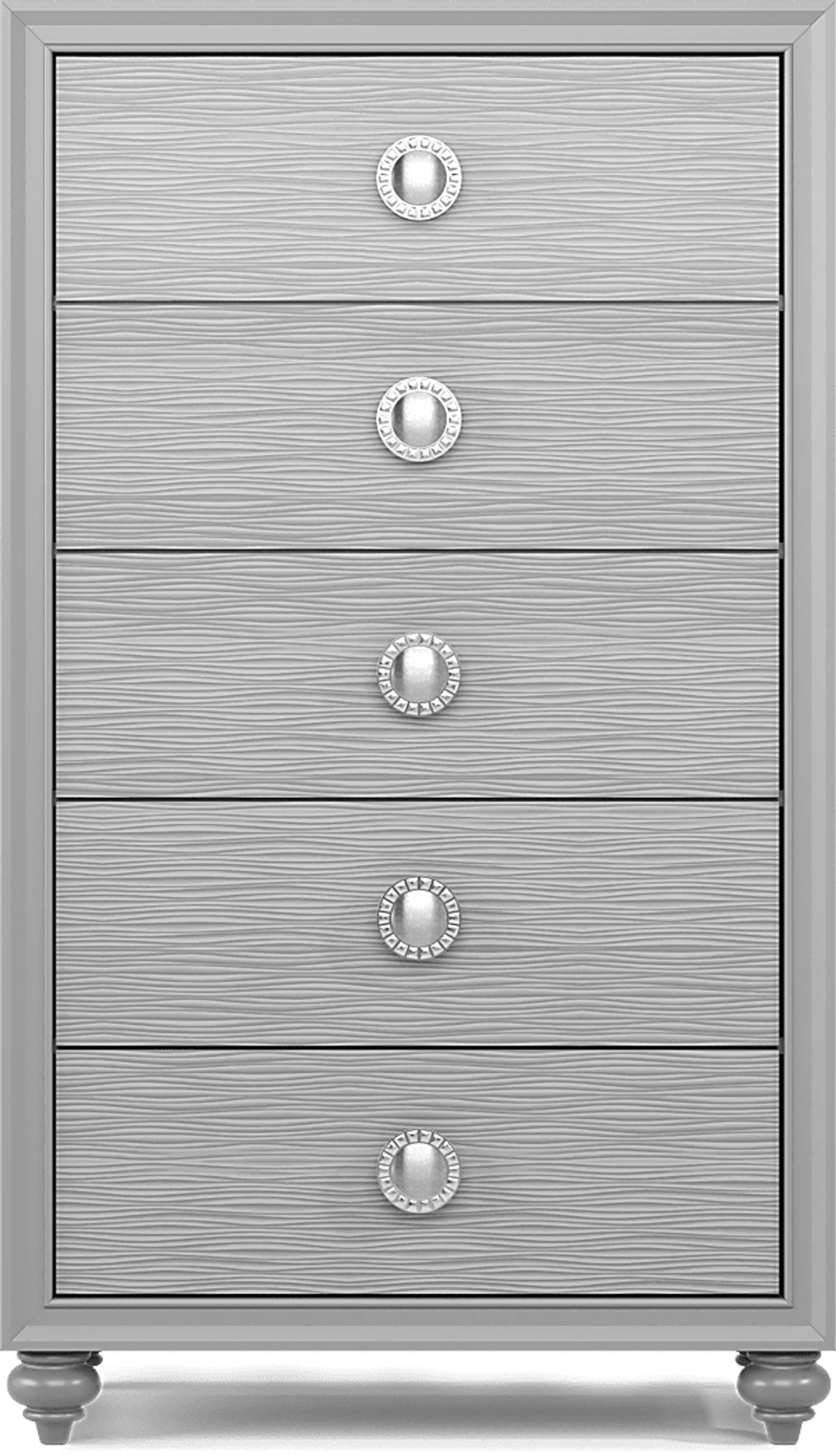 Evangeline Silver Gray Chest Rooms to Go