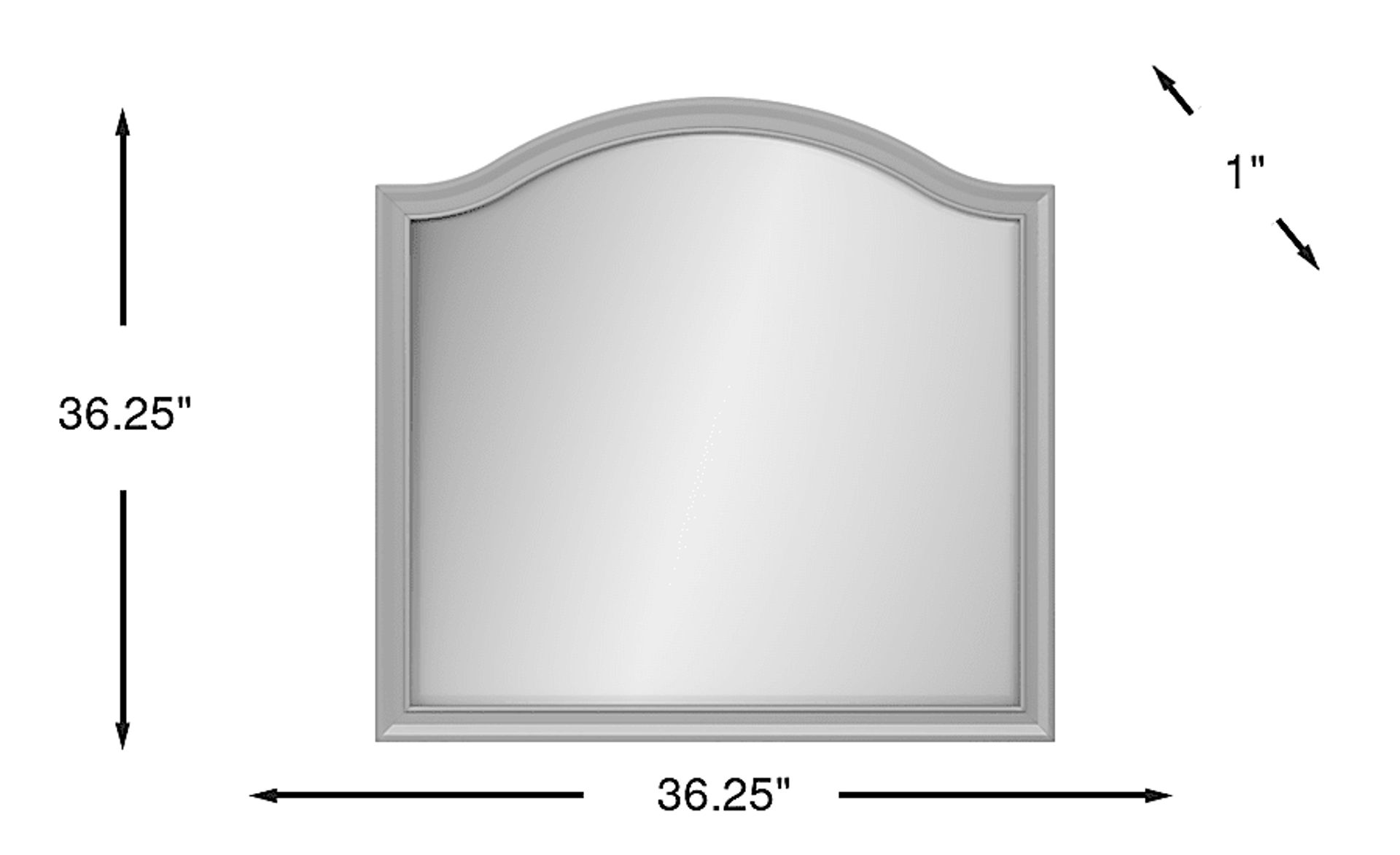 Dimension Image. Please refer to the Dimension Tab on this page for dimension details.