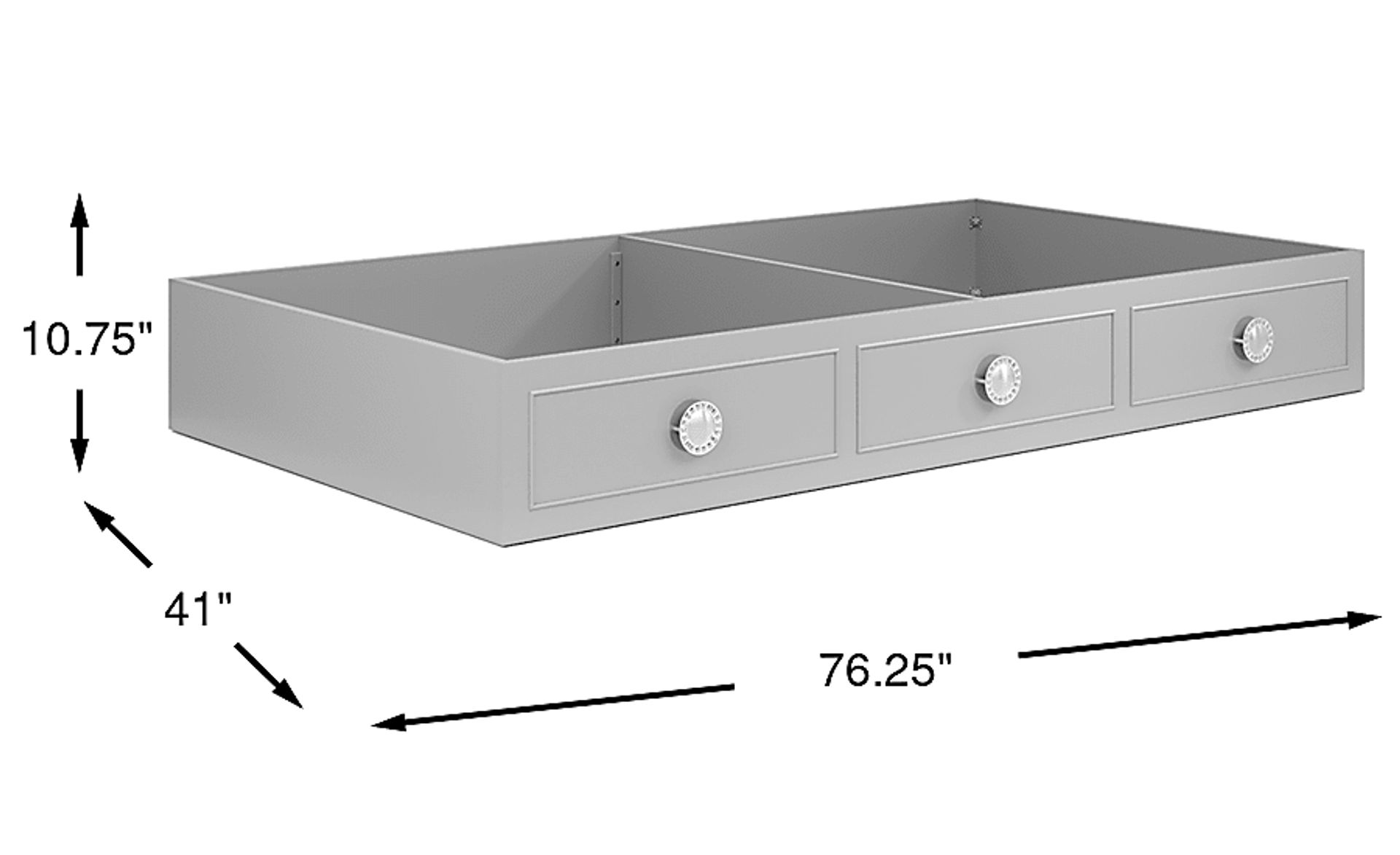 Dimension Image. Please refer to the Dimension Tab on this page for dimension details.