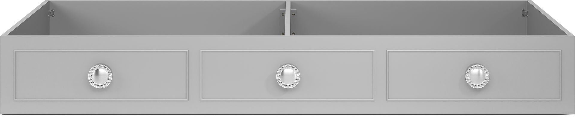 Kids Evangeline Silver Twin Storage Trundle - Image 1