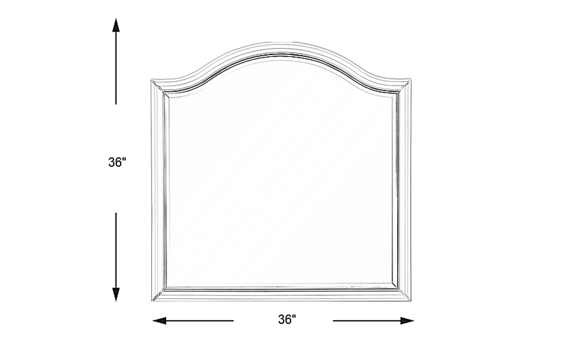 Dimension Image. Please refer to the Dimension Tab on this page for dimension details.