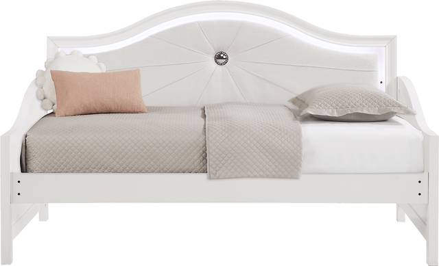Kids Evangeline White 5 Pc Twin Daybed Bedroom - Thumbnail - Image 4