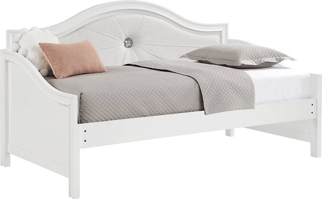 Kids Evangeline White 5 Pc Twin Daybed Bedroom - Thumbnail - Image 5