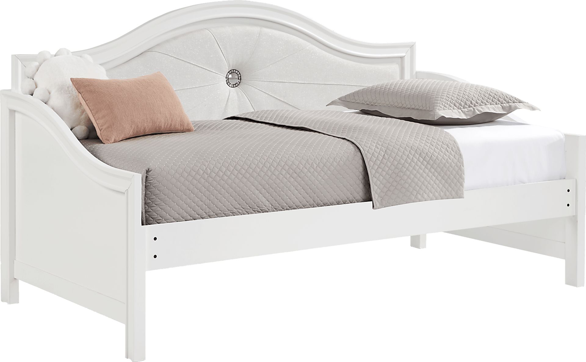 Kids Evangeline White 5 Pc Twin Daybed Bedroom - Image 5
