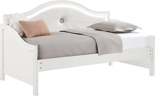 Kids Evangeline White 5 Pc Twin Daybed Bedroom - Thumbnail - Image 3