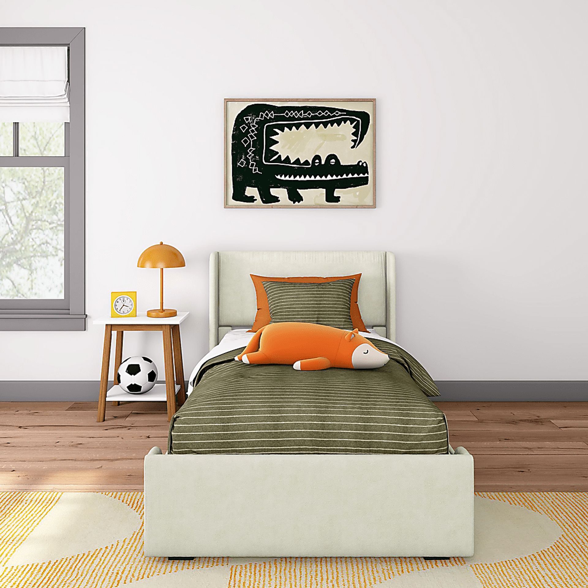 Kids Evosa I Cream Twin Bed - Image 3