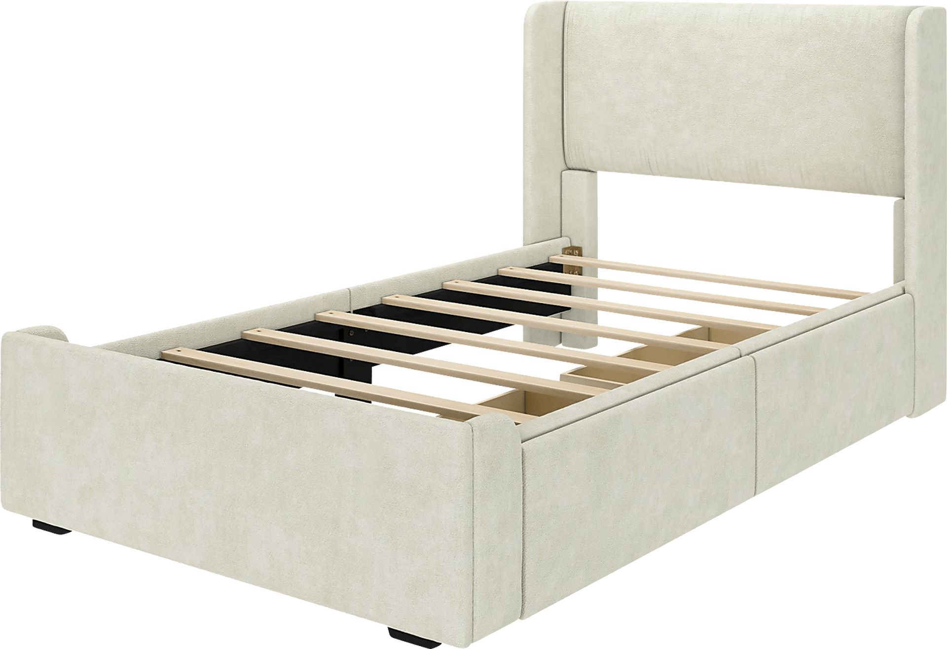 Kids Evosa I Cream Twin Bed - Image 1