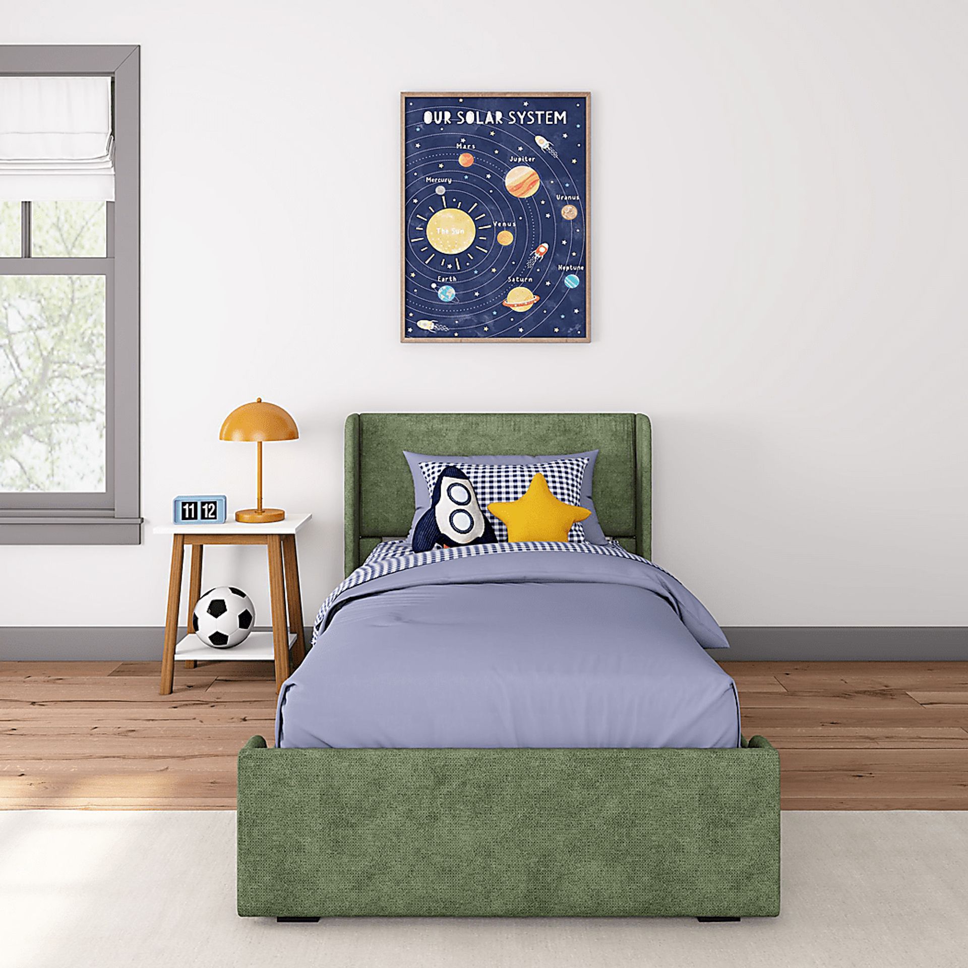 Kids Evosa I Green Twin Bed - Image 2