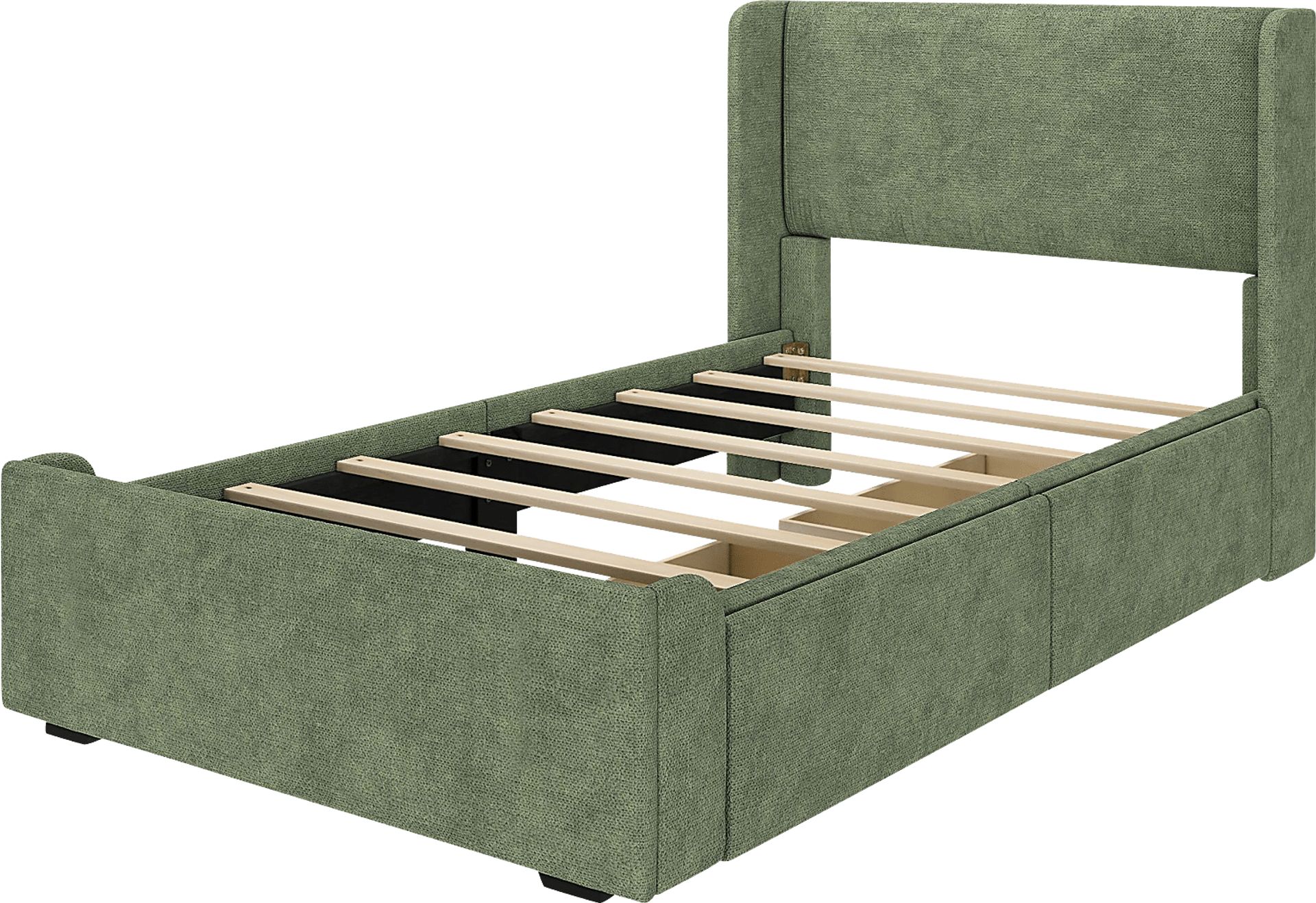 Kids Evosa I Green Twin Bed - Image 1