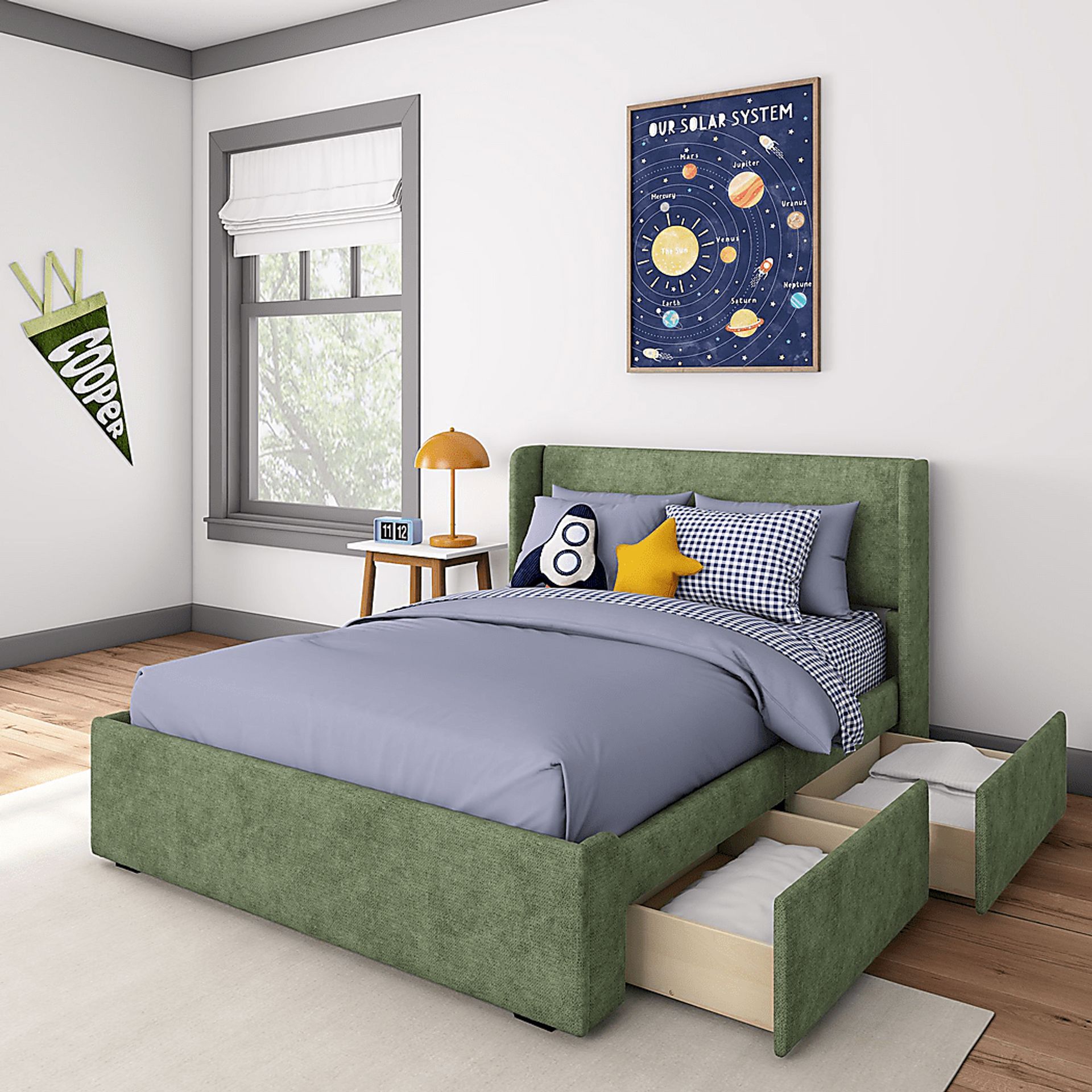 Kids Evosa II Green Full Bed - Image 3