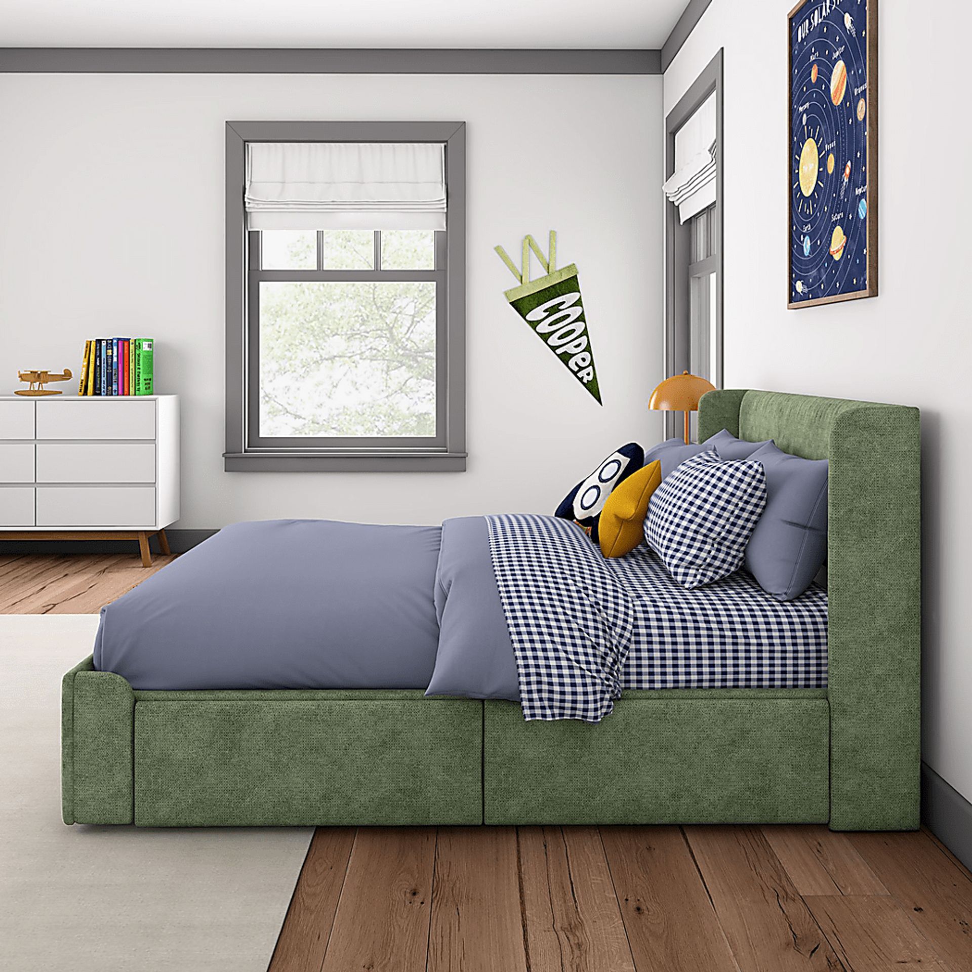 Kids Evosa II Green Full Bed - Image 4