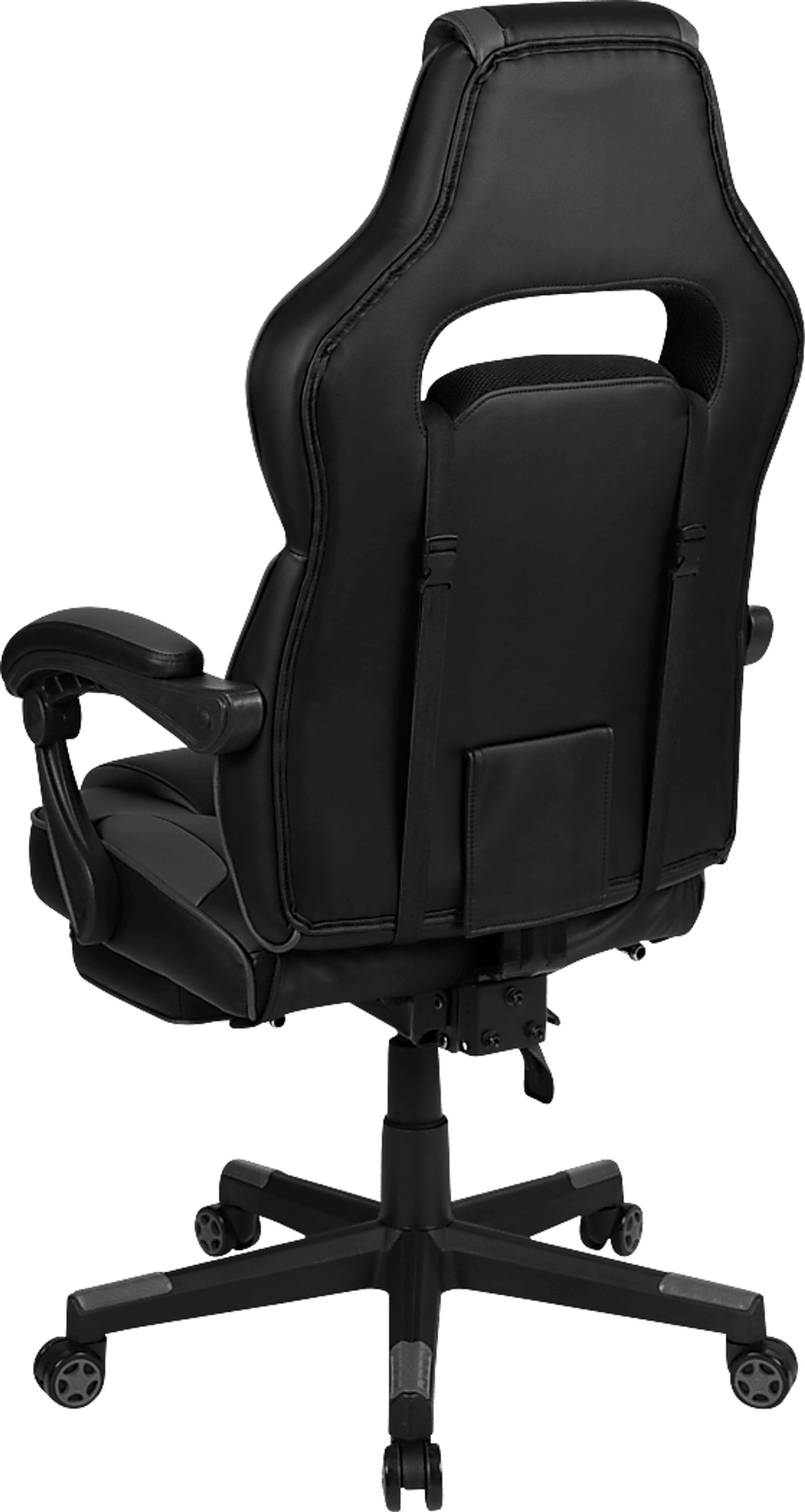 Exfor Gray Ergonomic PC Gaming Chair with Footrest - Image 3
