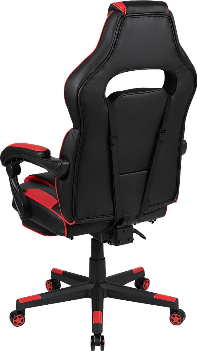 Exfor Red Ergonomic PC Gaming Chair with Footrest - Thumbnail - Image 3