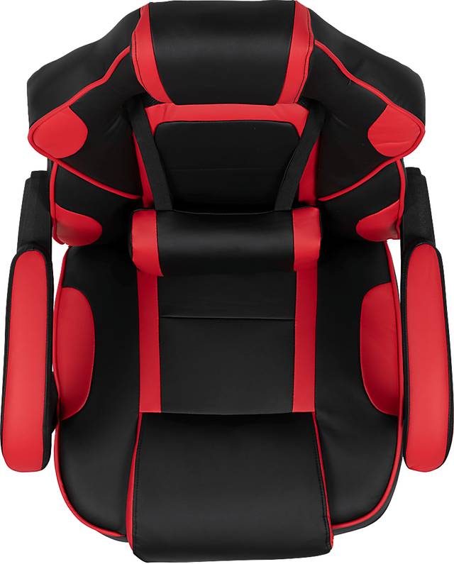 Exfor Red Ergonomic PC Gaming Chair with Footrest - Thumbnail - Image 7