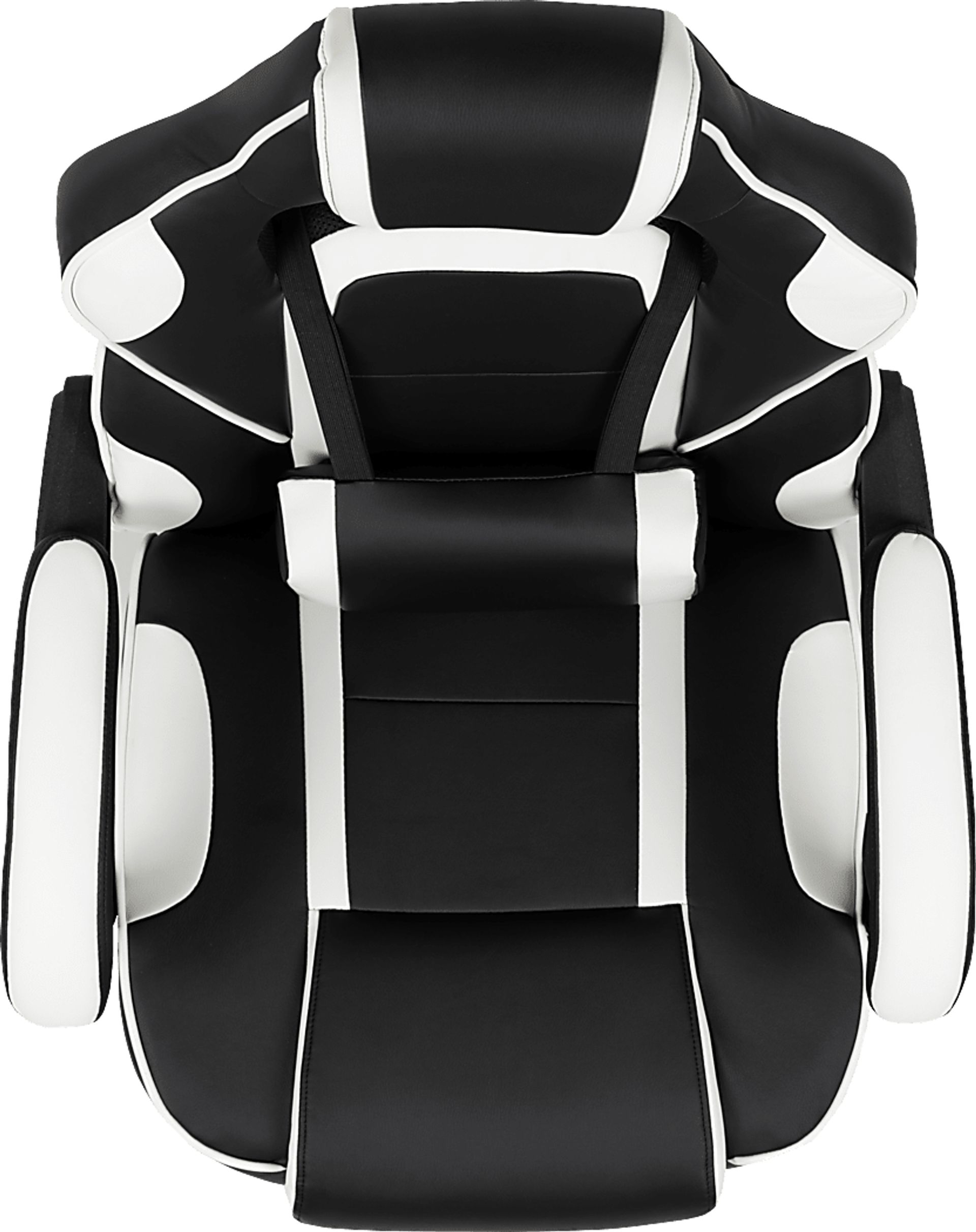 Exfor White Ergonomic PC Gaming Chair with Footrest - Image 7