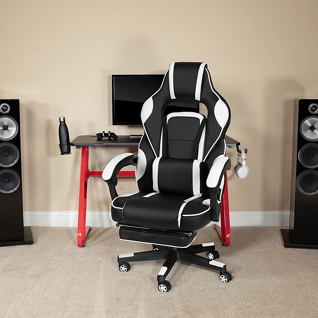 Exfor Ergonomic PC Gaming Chair with Footrest - Thumbnail 3