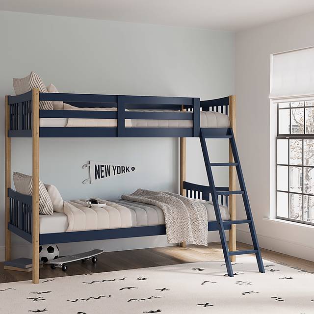 Kids Fablea Blue Twin/Twin Bed - Thumbnail - Image 3