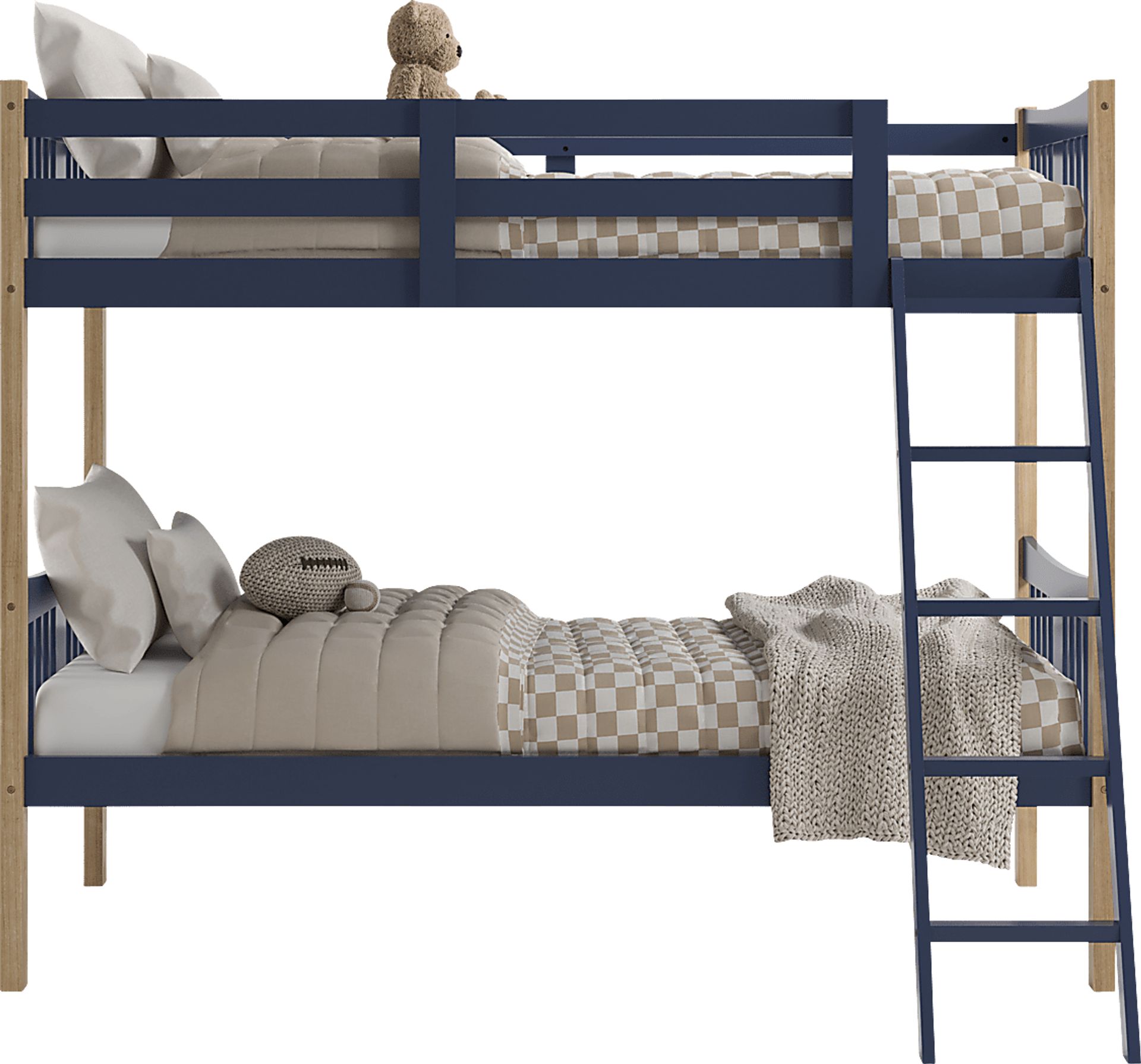 Kids Fablea Blue Twin/Twin Bed - Image 5