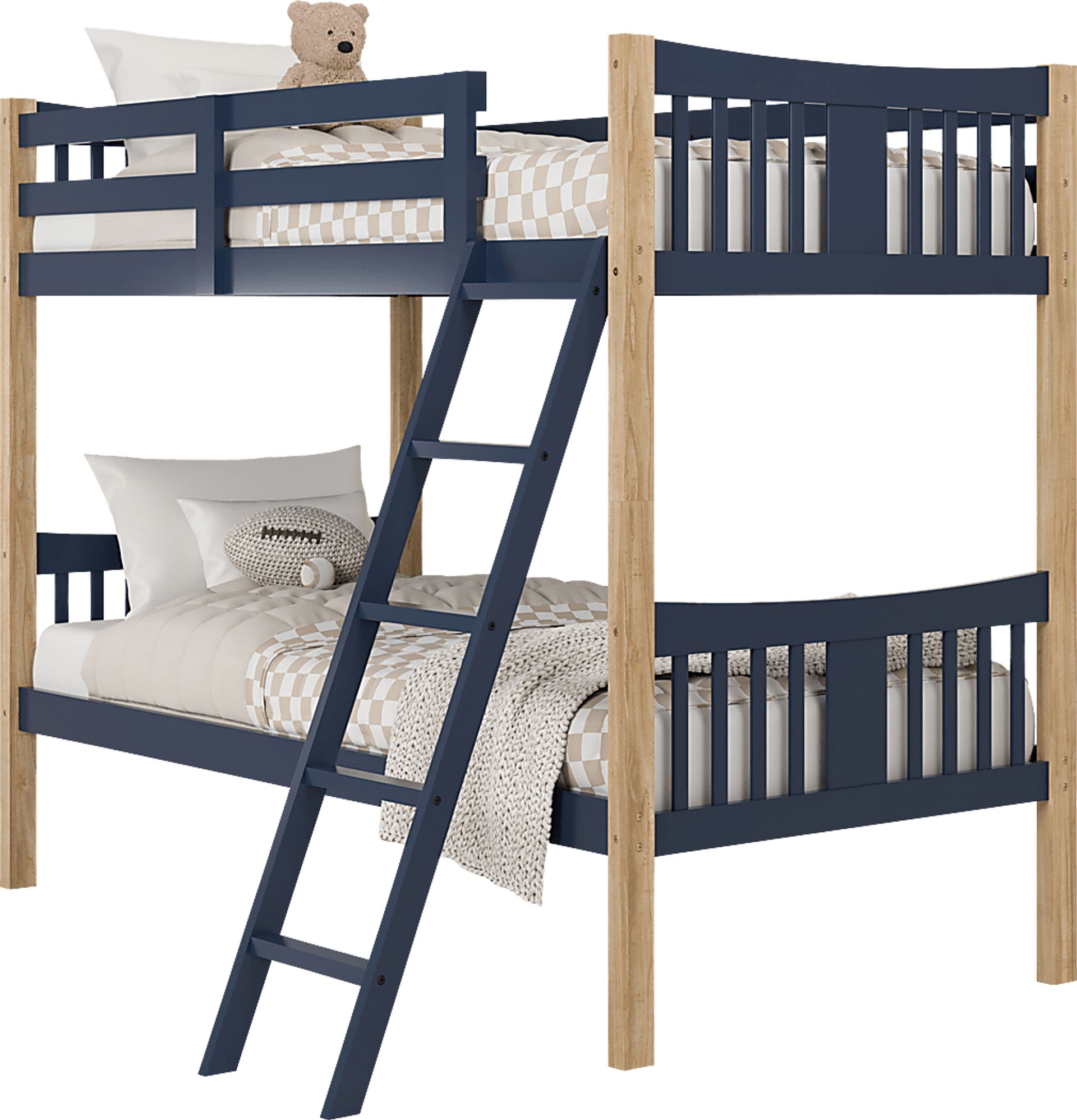 Kids Fablea Blue Twin/Twin Bed - Image 1