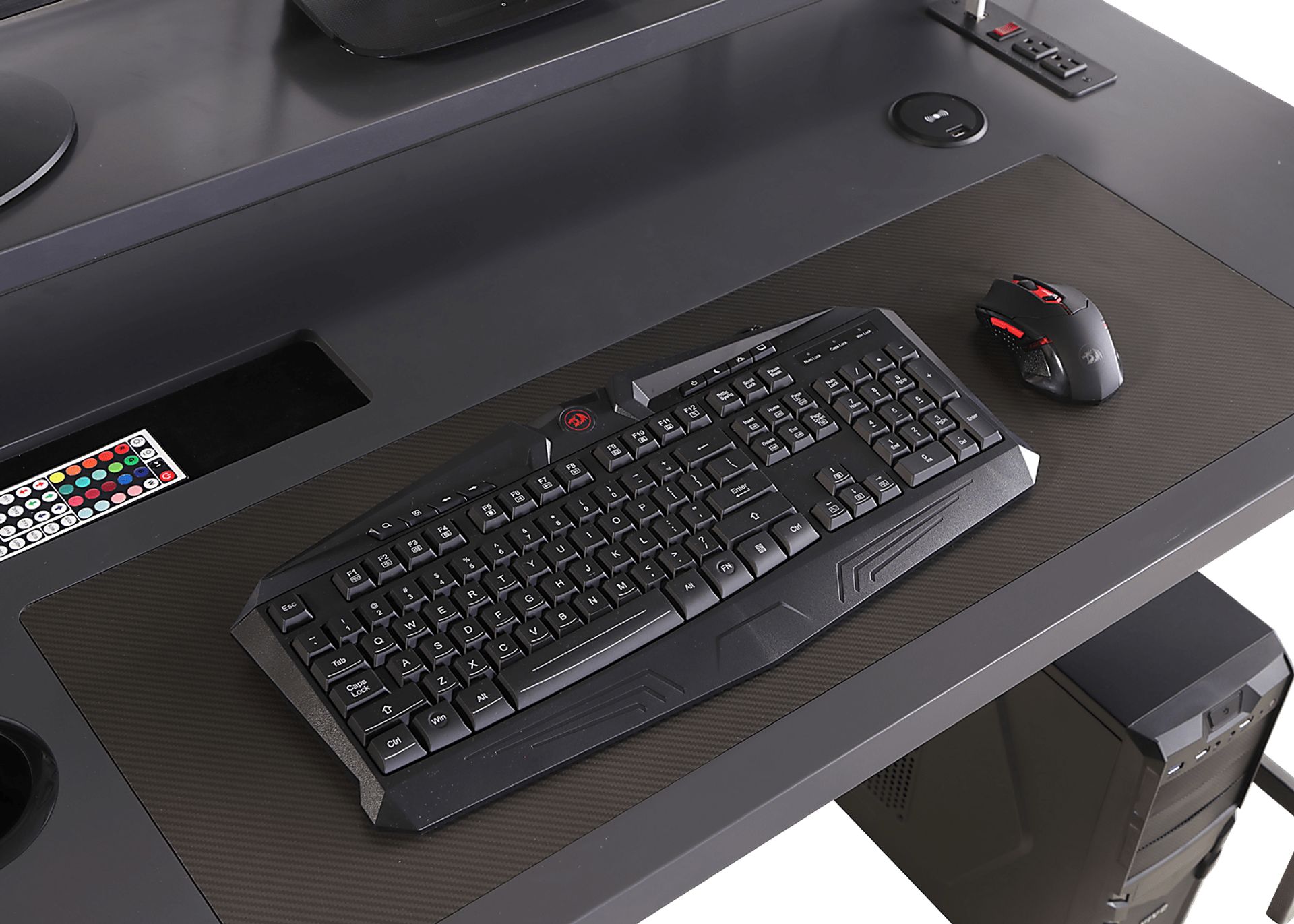 Kids Falkor Gray 48 in. Gaming Desk - Image 7