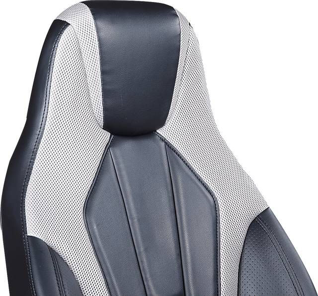 Kids Faryn Black/Gray Gaming Desk Chair - Thumbnail - Image 3