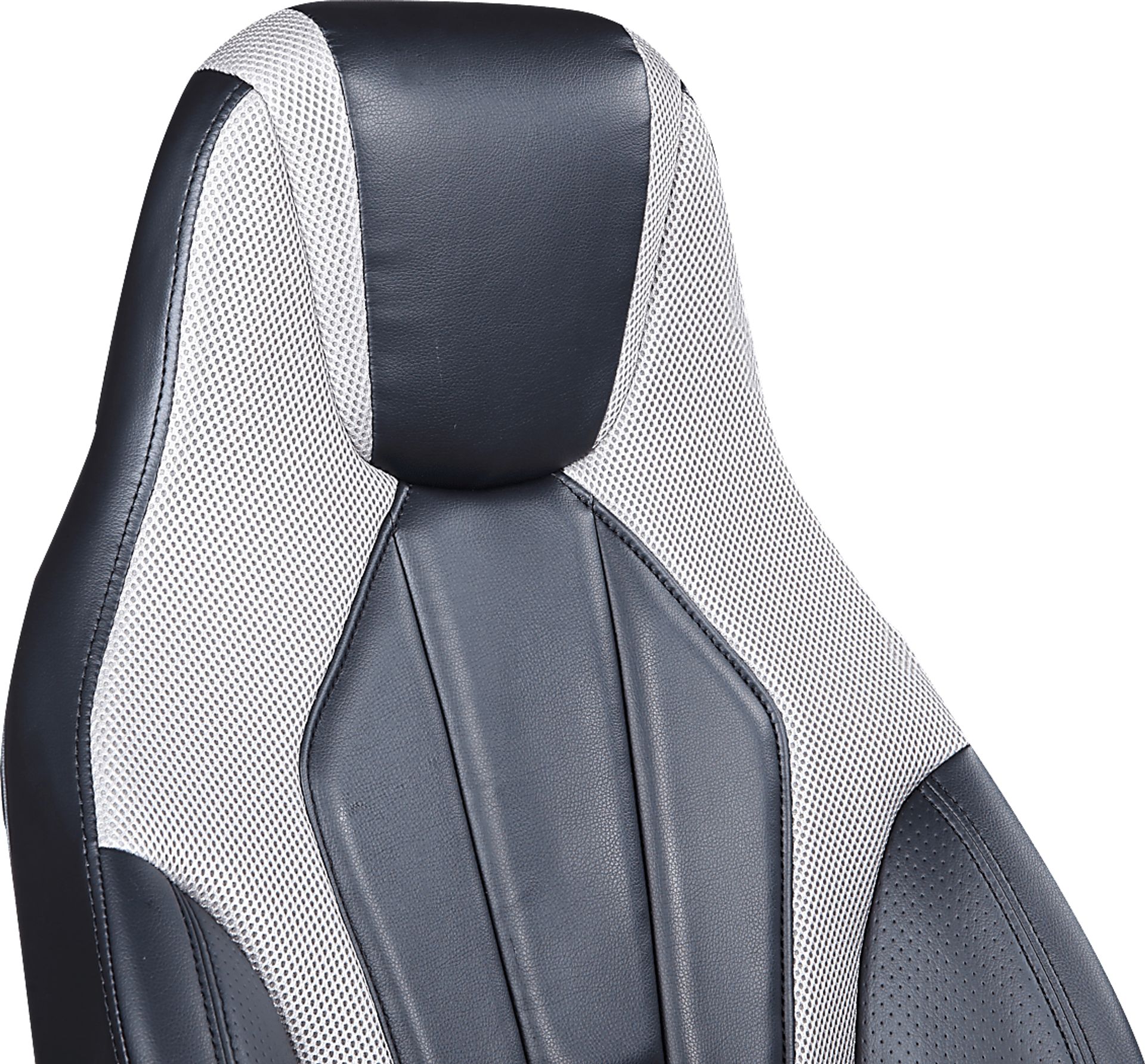 Kids Faryn Black/Gray Gaming Desk Chair - Image 3