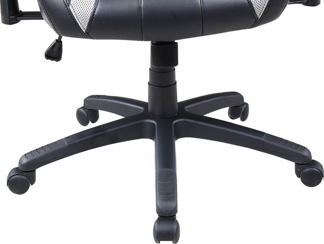 Kids Faryn Black/Gray Gaming Desk Chair - Thumbnail - Image 4