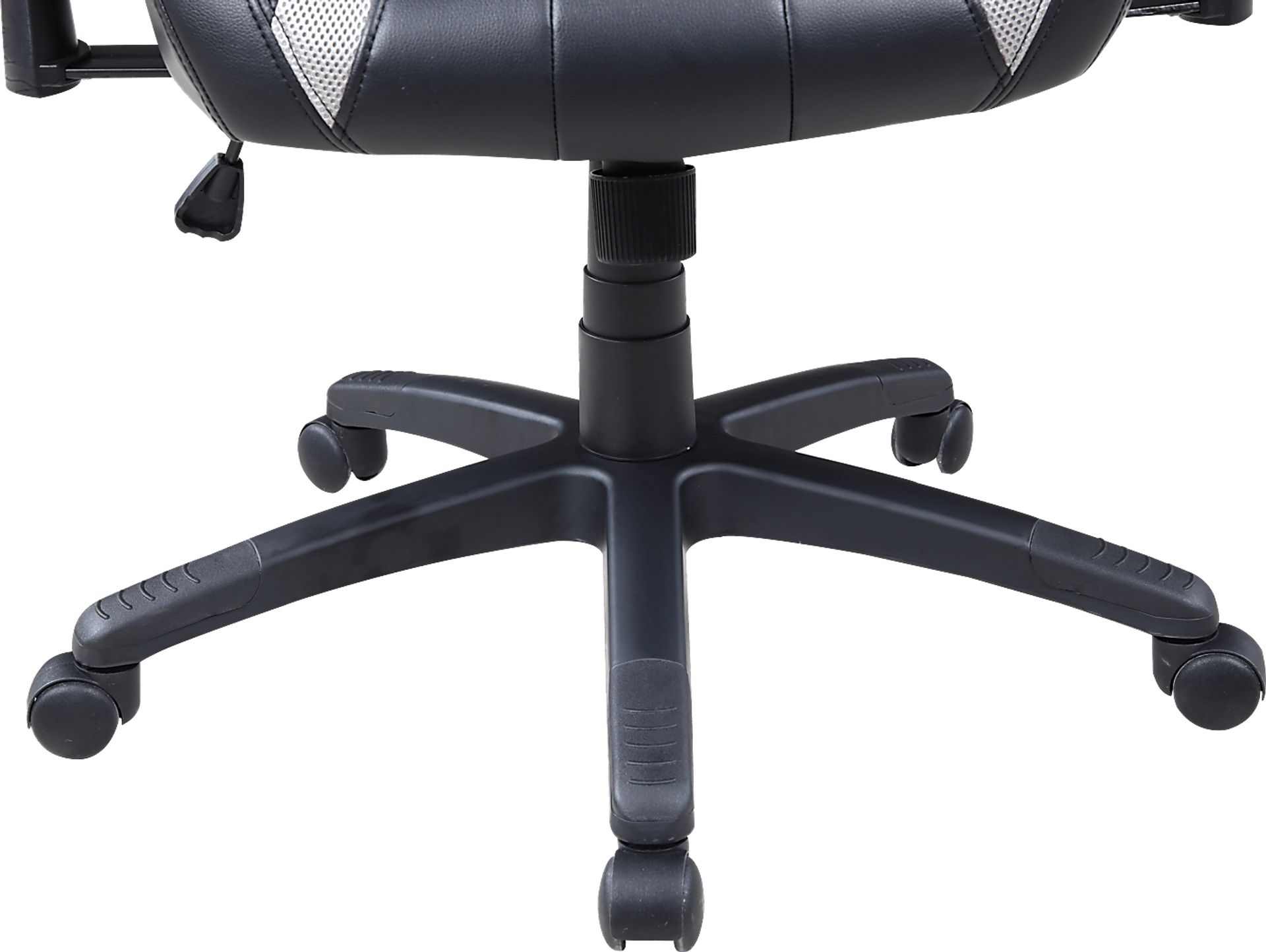 Kids Faryn Black/Gray Gaming Desk Chair - Image 4