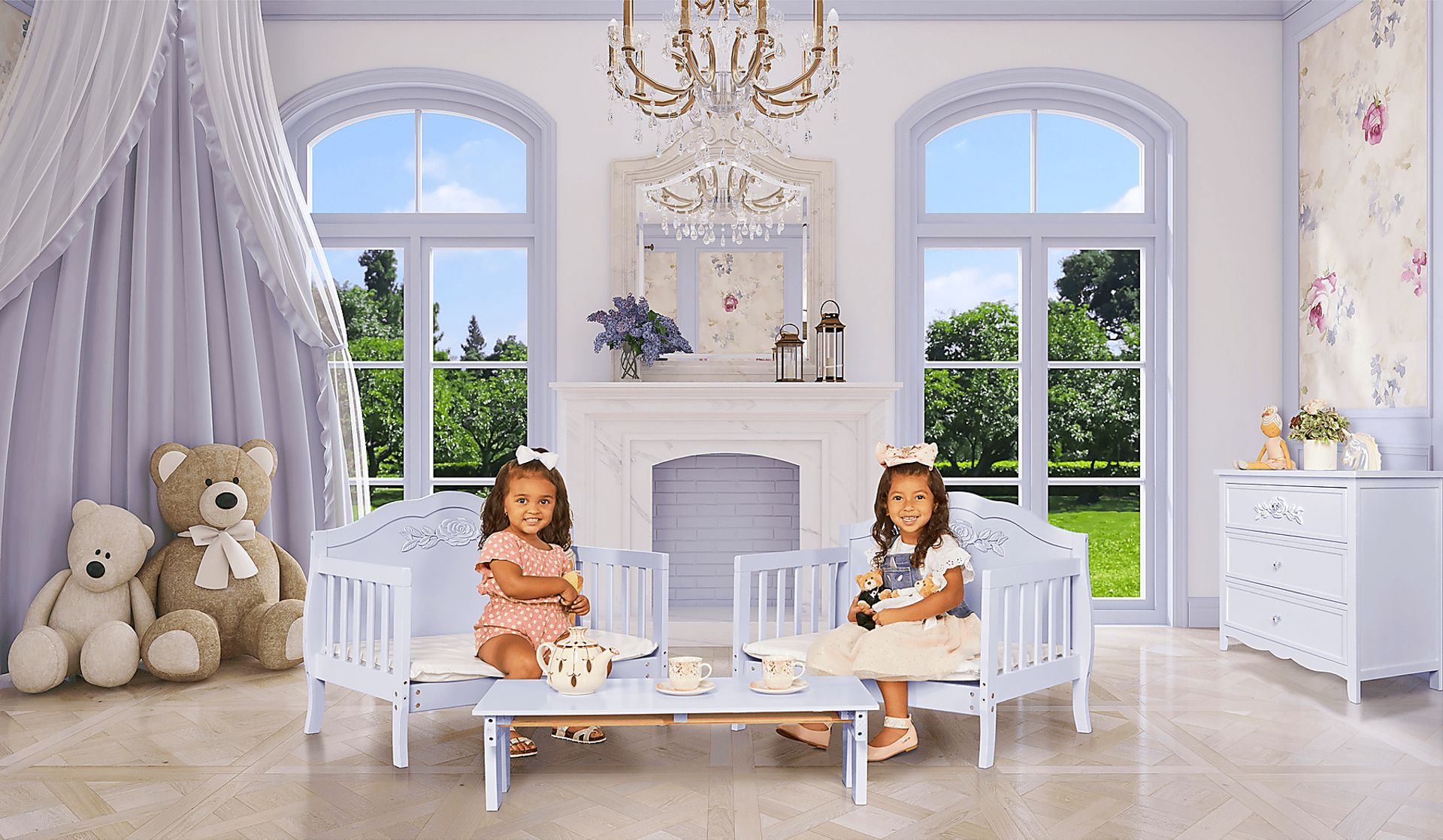 Kids Faylo Lavender Toddler Bed - Image 5