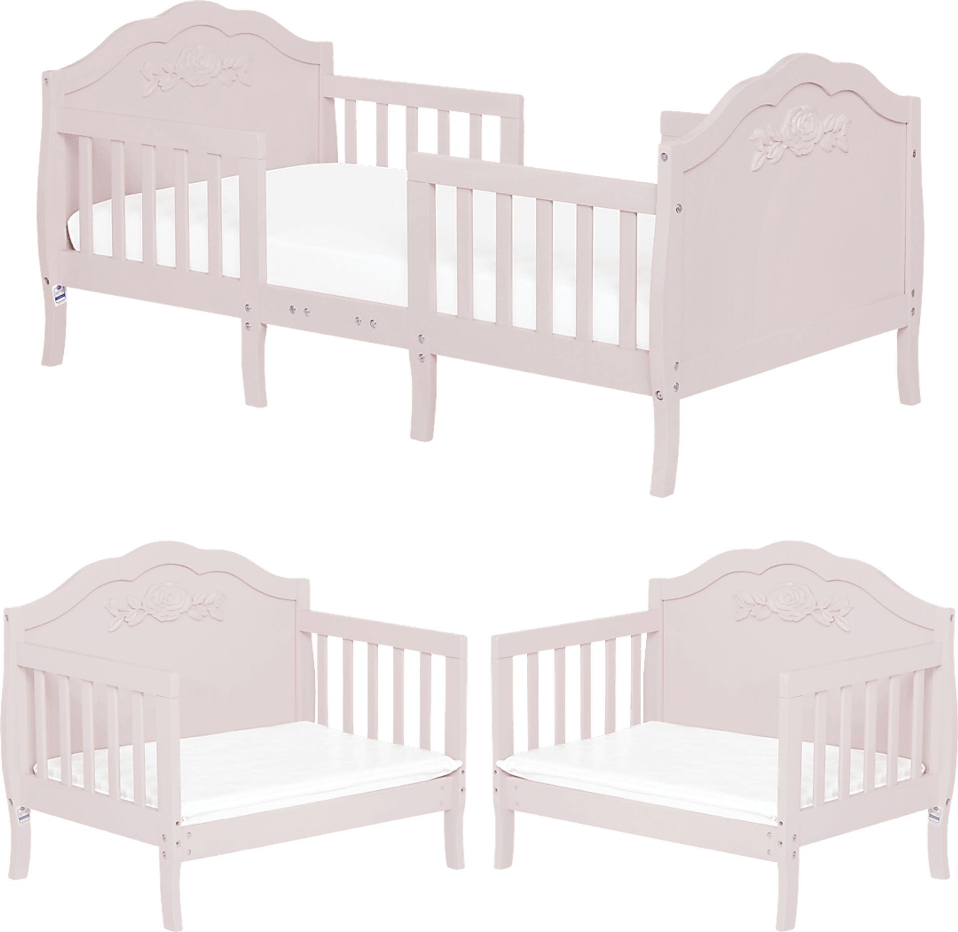 Kids Faylo Pink Toddler Bed - Image 2