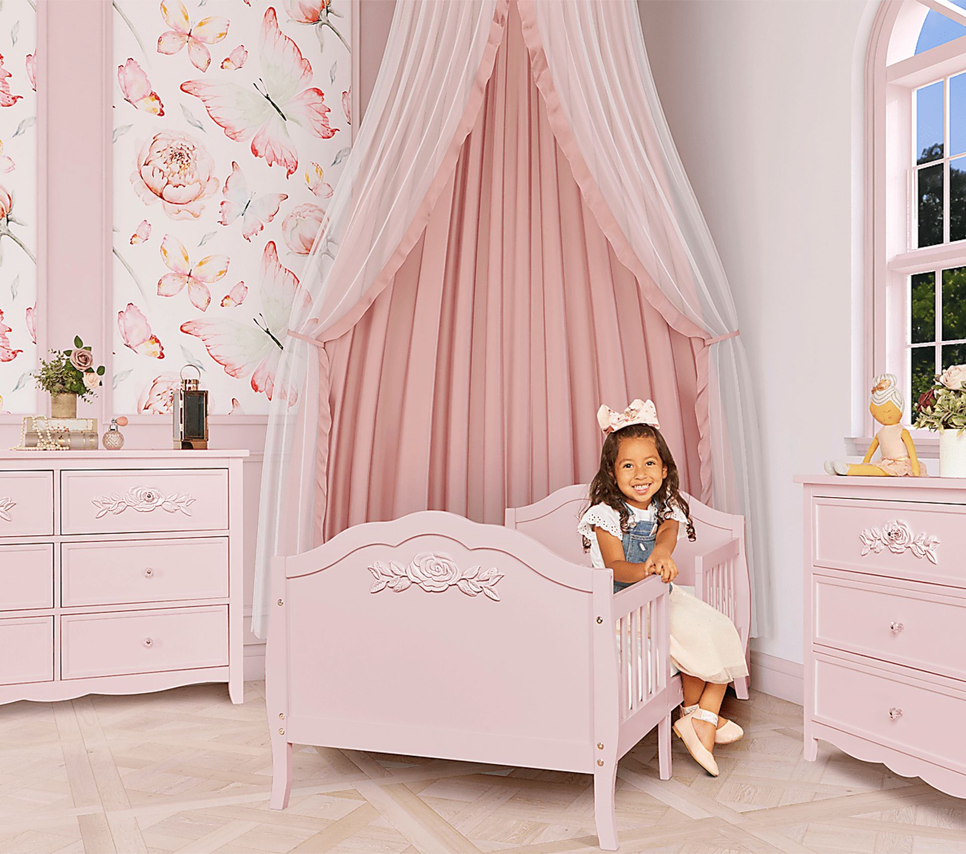 Kids Faylo Pink Toddler Bed - Image 4