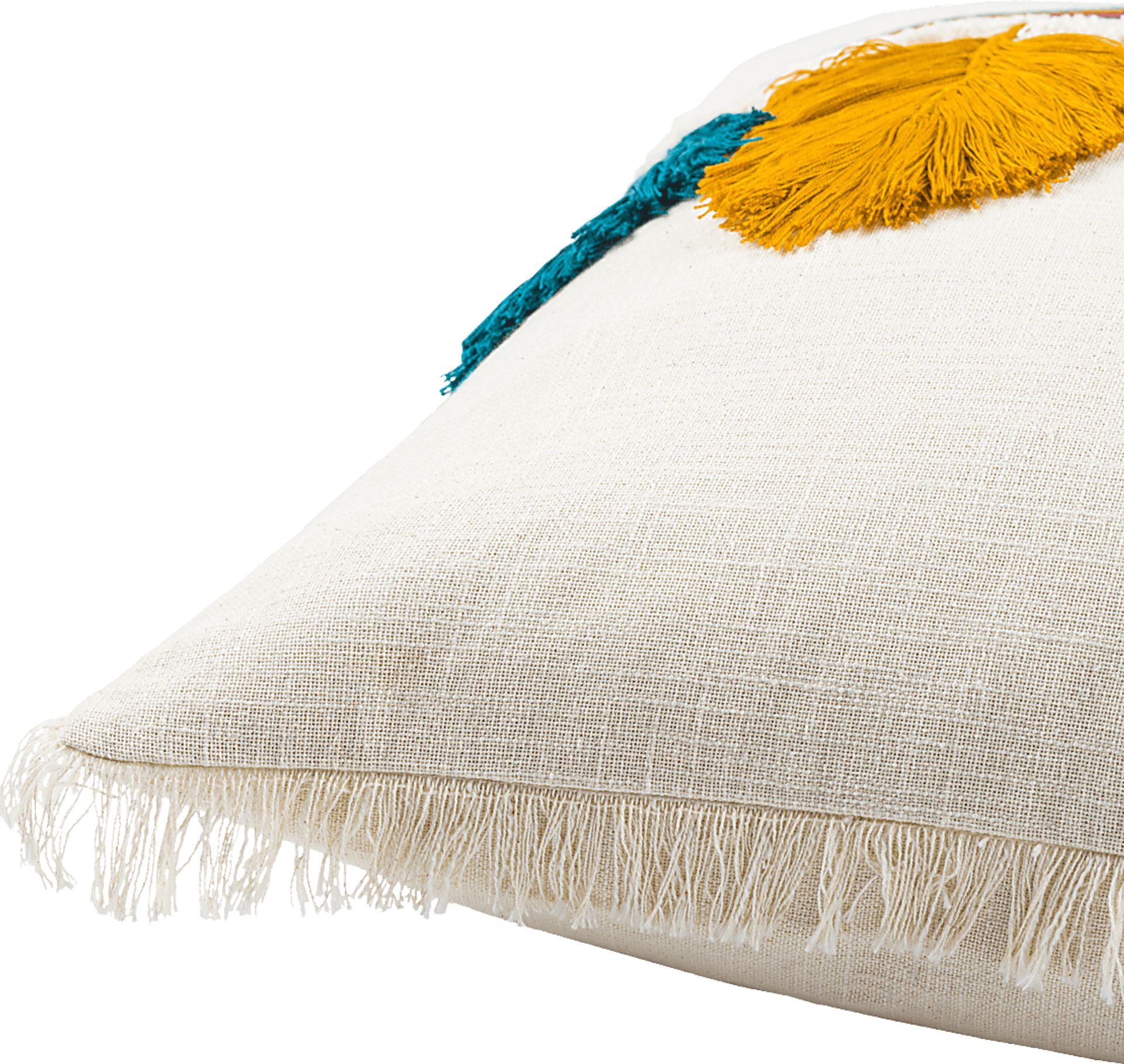 Kids Featherly Cream Accent Pillow - Image 3