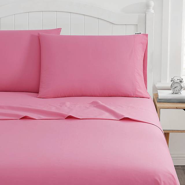 Kids Feeling Bright Pink 3 Pc Twin Sheet Set - Thumbnail - Image 5