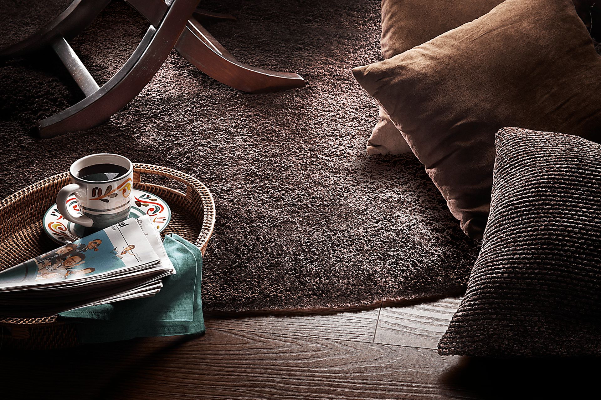 Kids Felicity Place Espresso 5' x 7' Rug - Image 2