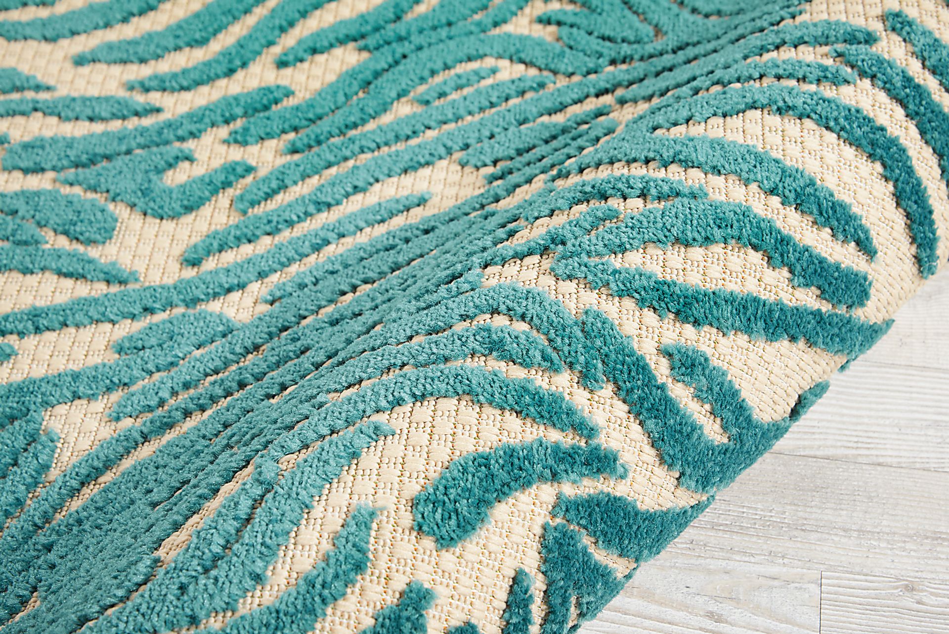 Kids Festive Coral Aqua 3' x 4' Rug - Image 5