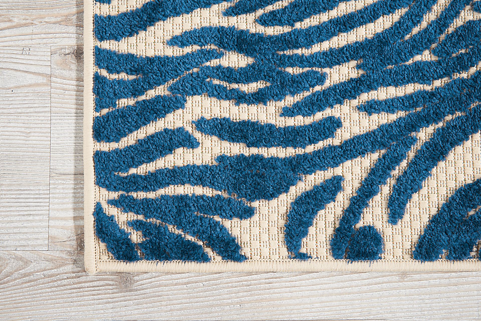 Kids Festive Coral Navy 3' x 4' Rug - Image 2