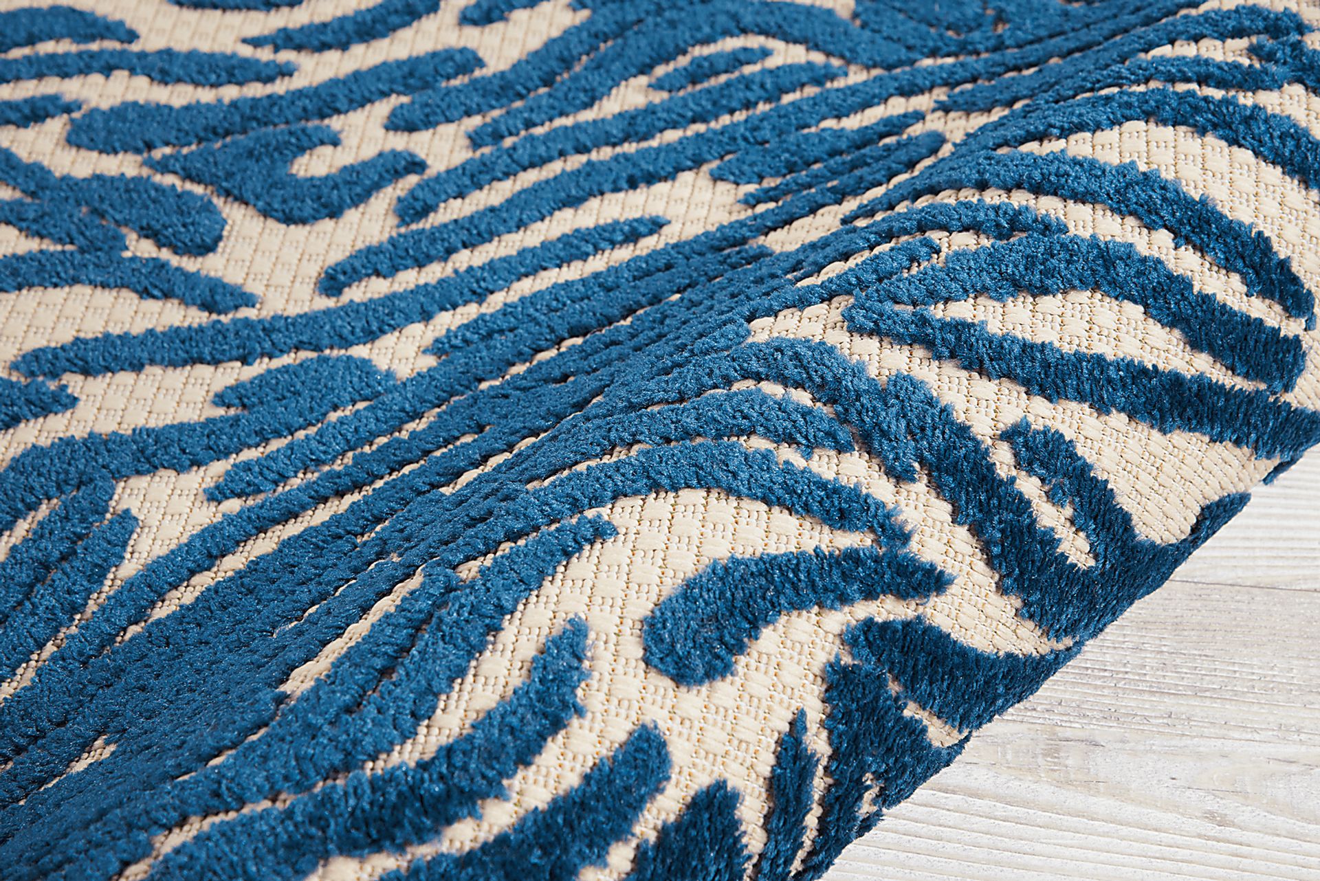 Kids Festive Coral Navy 3' x 4' Rug - Image 5