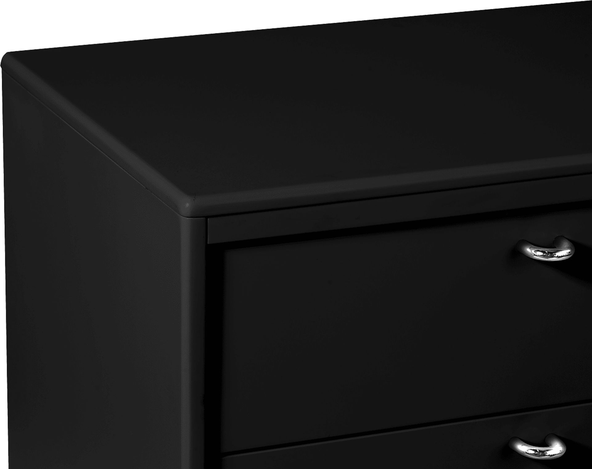 Kids Fiedu Black/Brown 6 Drawer Dresser - Image 3