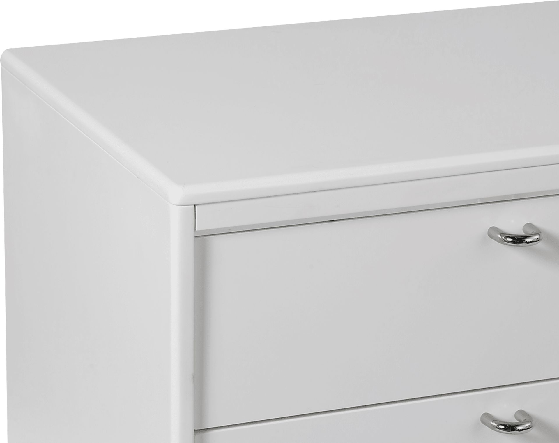 Kids Fiedu White/Brown 6 Drawer Dresser - Image 3