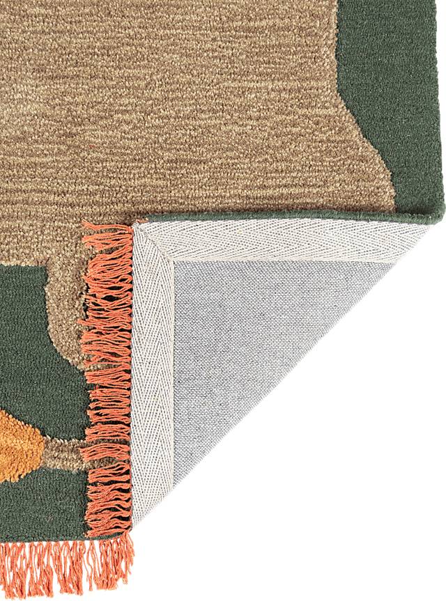 Kids Fierce Lion Green 3' x 5' Rug - Thumbnail - Image 5