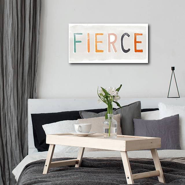 Kids Fierce Plate Ivory Artwork - Thumbnail - Image 2