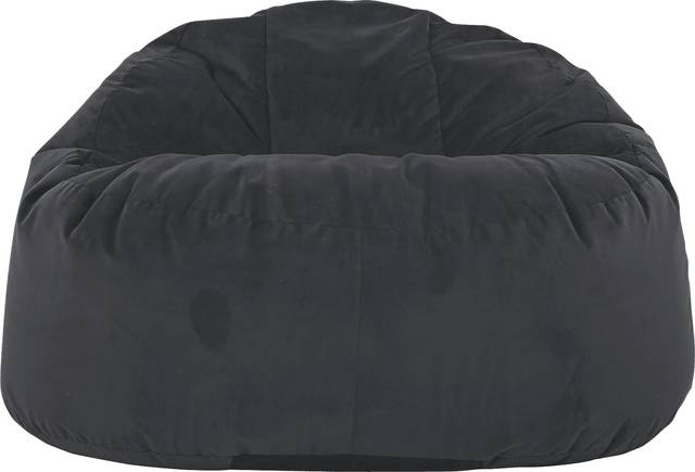Kids Finnley Black Bean Bag Chair - Thumbnail - Image 2