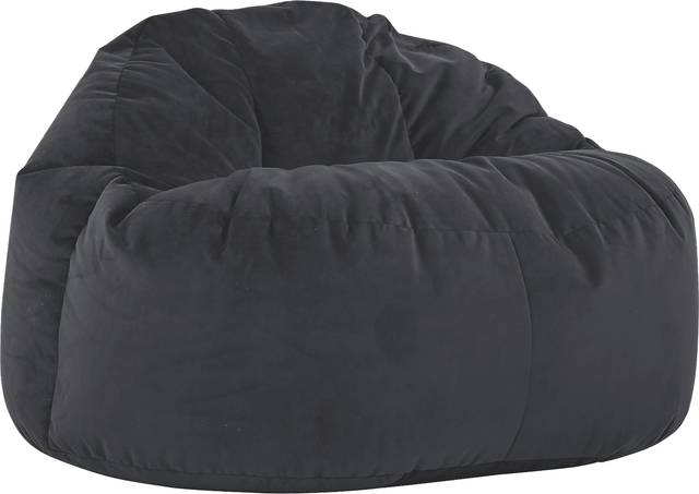 Kids Finnley Black Bean Bag Chair - Thumbnail - Image 1