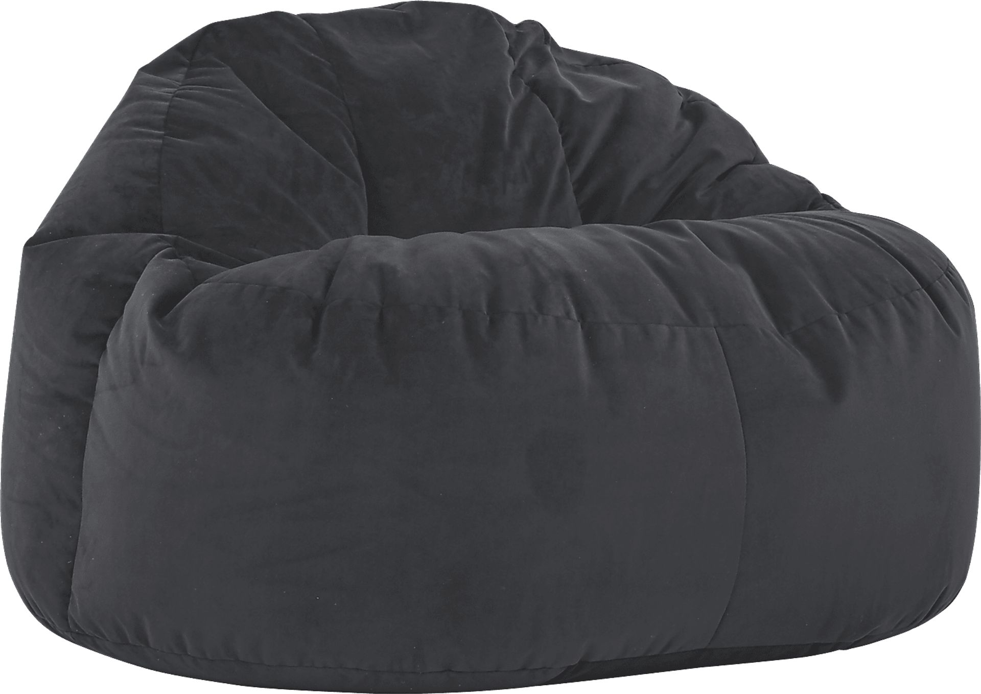 Kids Finnley Black Bean Bag Chair - Image 1