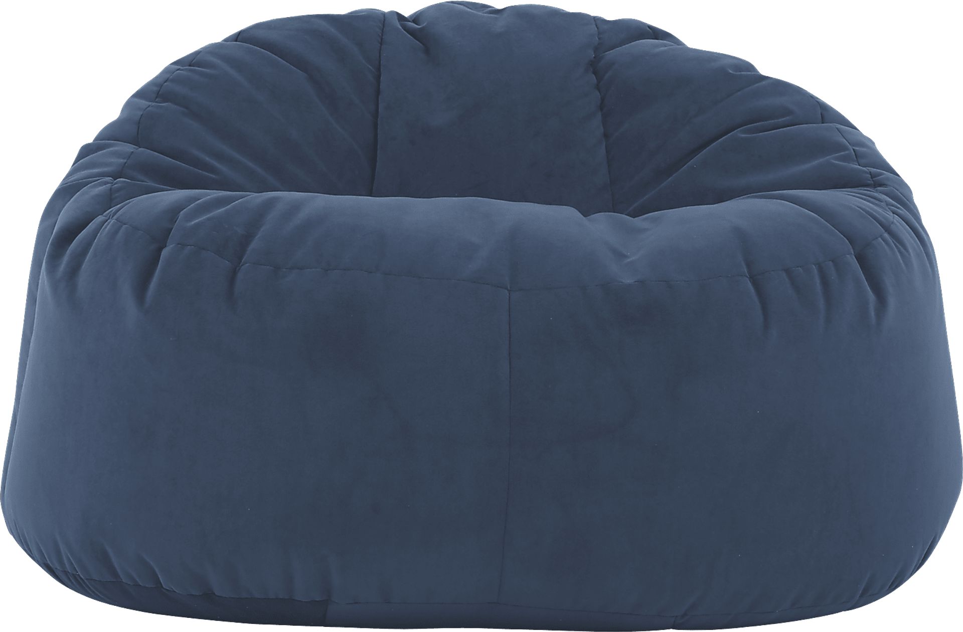 Kids Finnley Navy Bean Bag Chair - Image 2