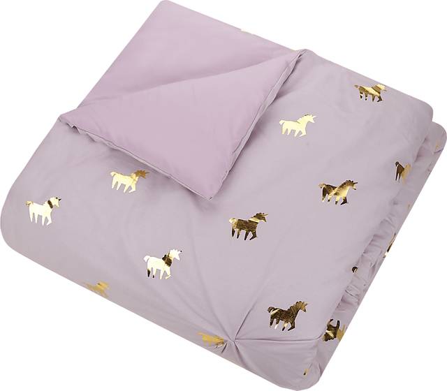 Kids Fiona Unicorn Lilac 3 Pc Twin Comforter Set - Thumbnail - Image 3