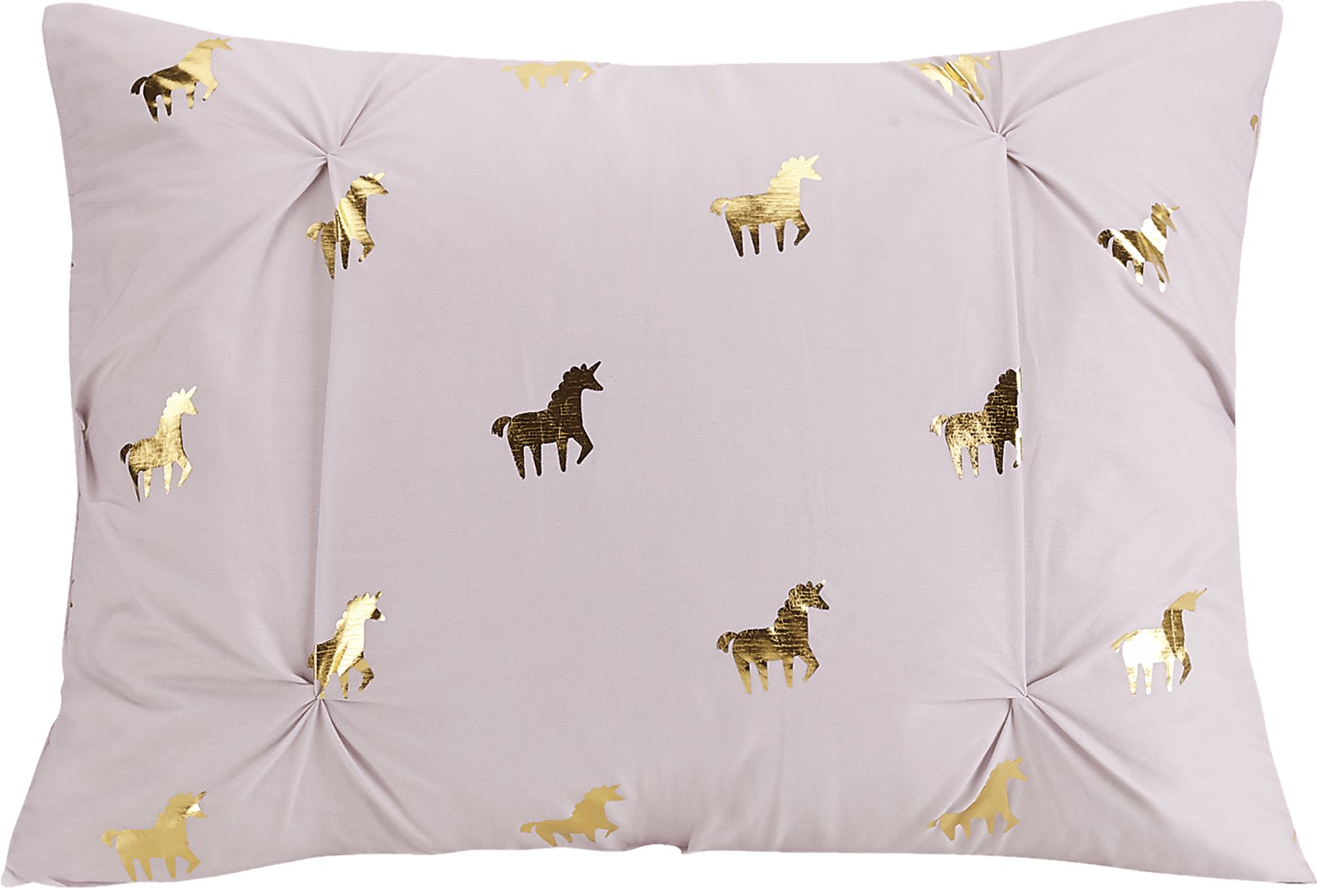 Kids Fiona Unicorn Lilac 3 Pc Twin Comforter Set - Image 4