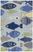 Kids Fish Festival Blue 3'3 x 5'3 Rug