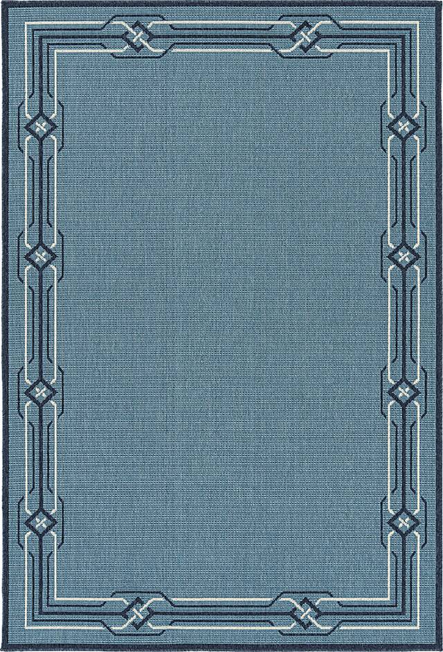Kids Fleckey Blue 3'5' x 5'5 Rug - Thumbnail - Image 1