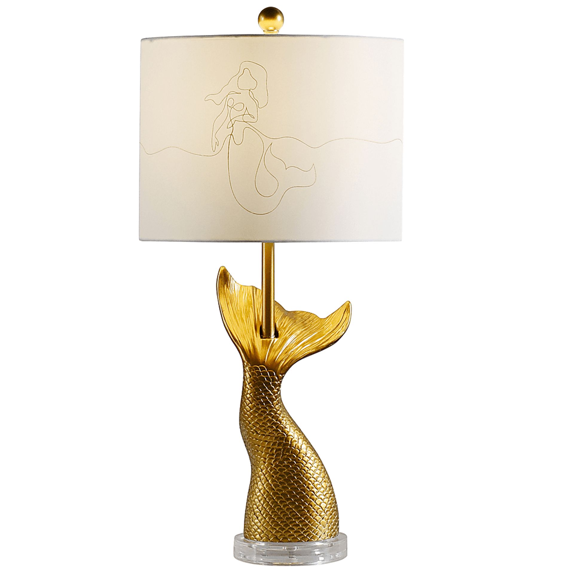 Kids Fleenor Way Gold Lamp - Image 2